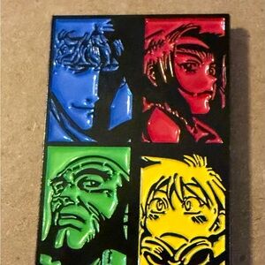 Cowboy bebop poster style enamel pin